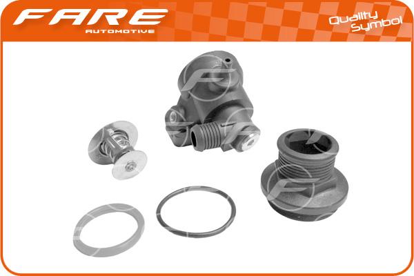 FARE SA 3814 - Coolant thermostat / housing autospares.lv