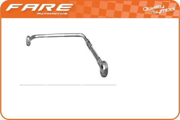 FARE SA 33104 - Oil Pipe, charger autospares.lv