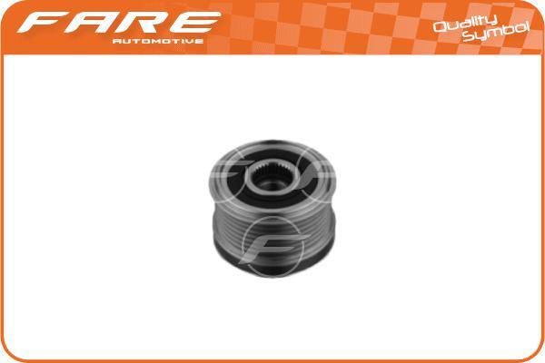 FARE SA 32569 - Pulley, alternator, freewheel clutch autospares.lv