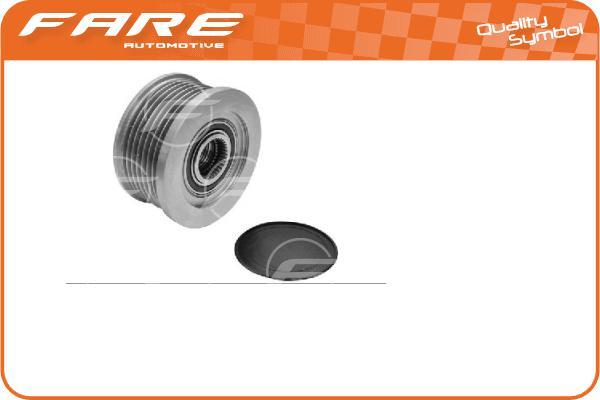 FARE SA 32573 - Pulley, alternator, freewheel clutch autospares.lv