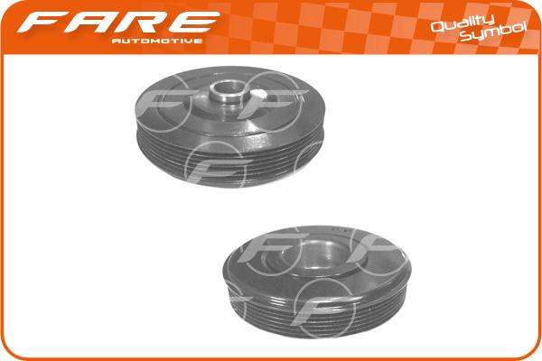 FARE SA 2958 - Belt Pulley, crankshaft autospares.lv