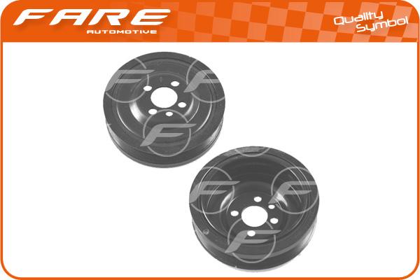 FARE SA 2962 - Belt Pulley, crankshaft autospares.lv