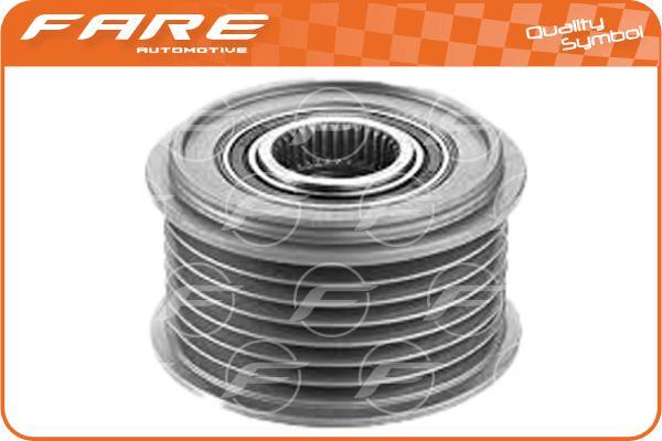 FARE SA 29030 - Pulley, alternator, freewheel clutch autospares.lv