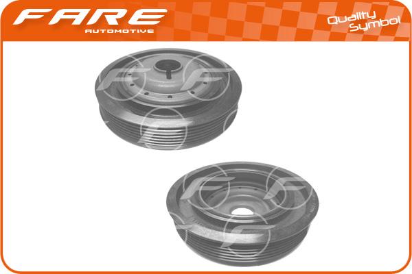 FARE SA 2987 - Belt Pulley, crankshaft autospares.lv