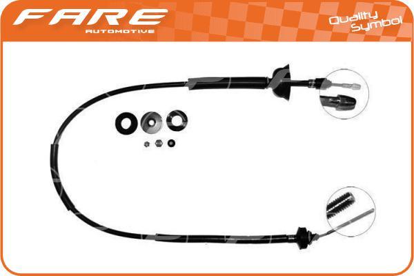 FARE SA 24403 - Clutch Cable autospares.lv