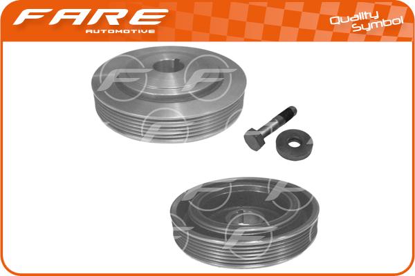 FARE SA 2485C - Belt Pulley, crankshaft autospares.lv