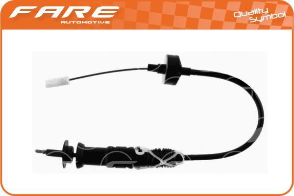 FARE SA 24345 - Clutch Cable autospares.lv