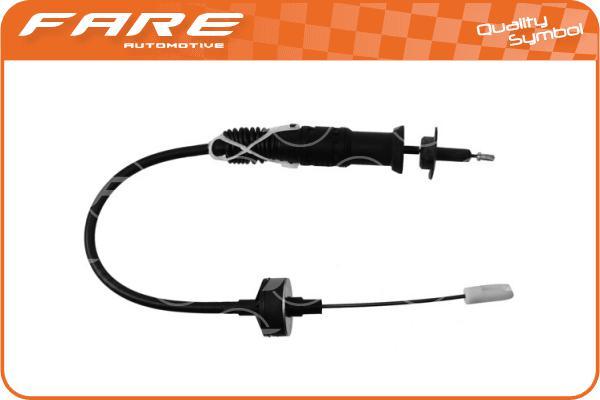 FARE SA 24302 - Clutch Cable autospares.lv