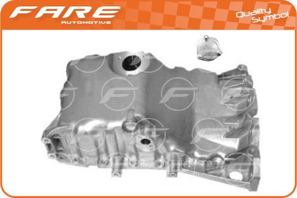 FARE SA 25261 - Oil sump autospares.lv