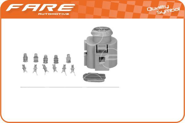 FARE SA 26602 - Cable Repair Set, EGR valve autospares.lv