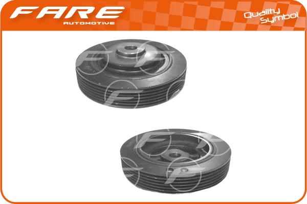 FARE SA 2851 - Belt Pulley, crankshaft autospares.lv