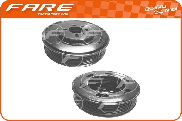 FARE SA 2814 - Belt Pulley, crankshaft autospares.lv