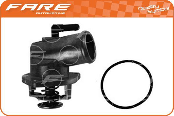 FARE SA 22052 - Coolant thermostat / housing autospares.lv