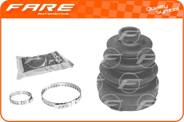 FARE SA K4496 - Bellow, drive shaft autospares.lv