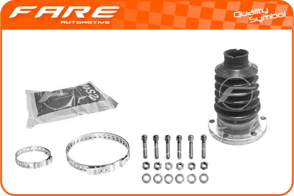 FARE SA K4480 - Bellow, drive shaft autospares.lv