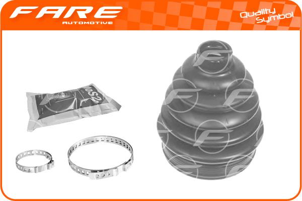 FARE SA K4519 - Bellow, drive shaft autospares.lv