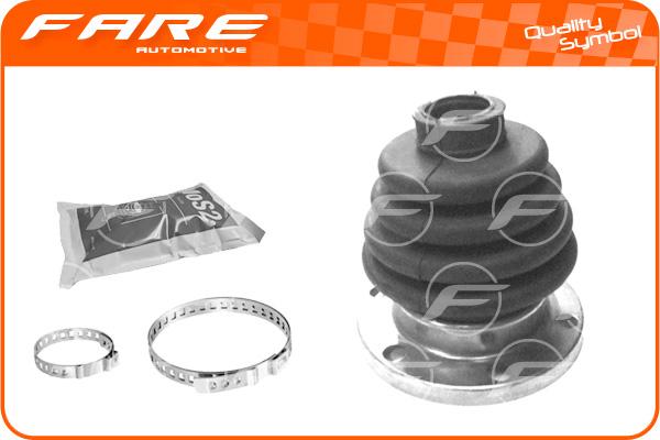 FARE SA K114 - Bellow, drive shaft autospares.lv