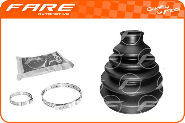 FARE SA K2117 - Bellow, drive shaft autospares.lv