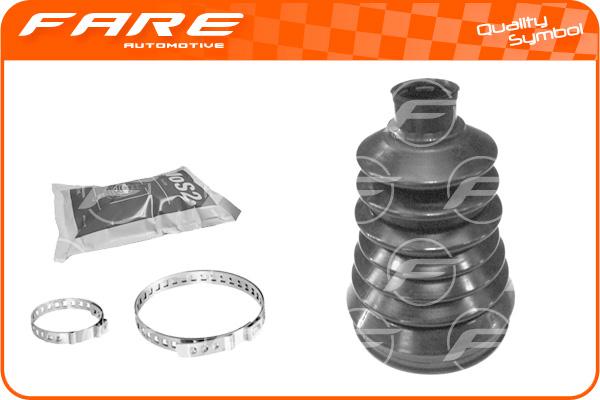 FARE SA K2136 - Bellow, drive shaft autospares.lv