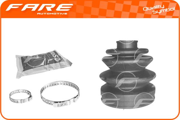 FARE SA K2125 - Bellow, drive shaft autospares.lv