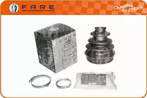 FARE SA K2128 - Bellow, drive shaft autospares.lv