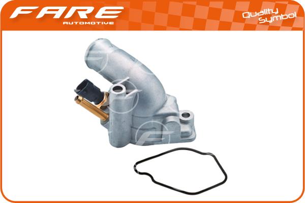 FARE SA T010 - Coolant thermostat / housing autospares.lv