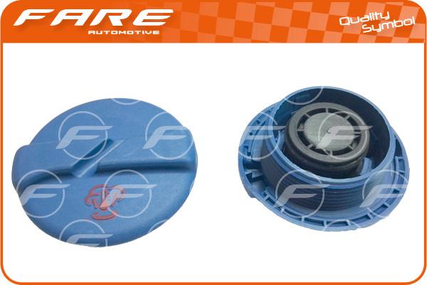 FARE SA TB406 - Sealing Cap, coolant tank autospares.lv