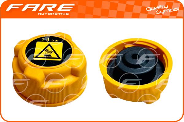 FARE SA TB140 - Sealing Cap, coolant tank autospares.lv