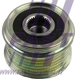 Fast FT45654 - Pulley, alternator, freewheel clutch autospares.lv