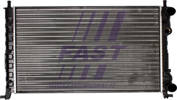 Fast FT55123 - Radiator, engine cooling autospares.lv