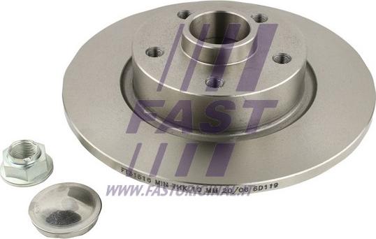 Fast FT31516 - Brake Disc autospares.lv