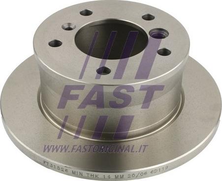 Fast FT31526 - Brake Disc autospares.lv