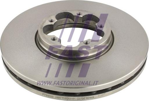 Fast FT31520 - Brake Disc autospares.lv