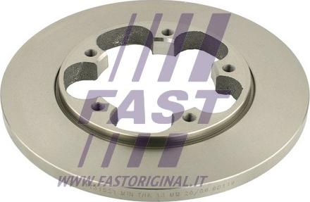 Fast FT31521 - Brake Disc autospares.lv