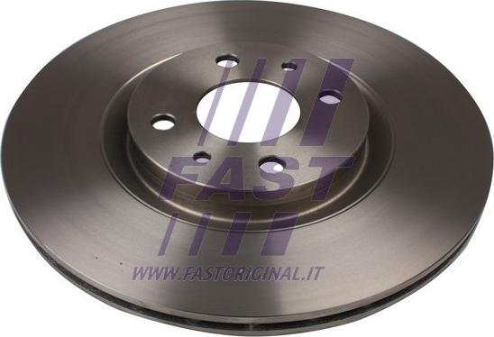 Fast FT31017 - Brake Disc autospares.lv