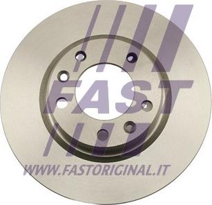 Fast FT31137 - Brake Disc autospares.lv