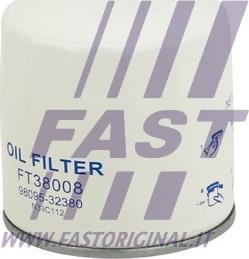 Fast FT38008 - Oil Filter autospares.lv