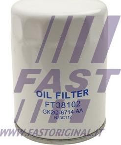 Fast FT38102 - Oil Filter autospares.lv