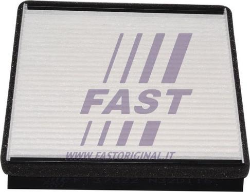 Fast FT37322 - Filter, interior air autospares.lv