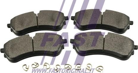 Fast FT29580 - Brake Pad Set, disc brake autospares.lv