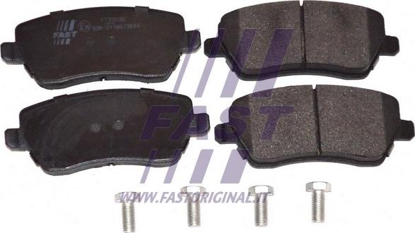 Fast FT29530 - Brake Pad Set, disc brake autospares.lv