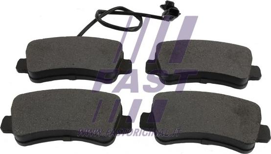 Fast FT29538HD - Brake Pad Set, disc brake autospares.lv