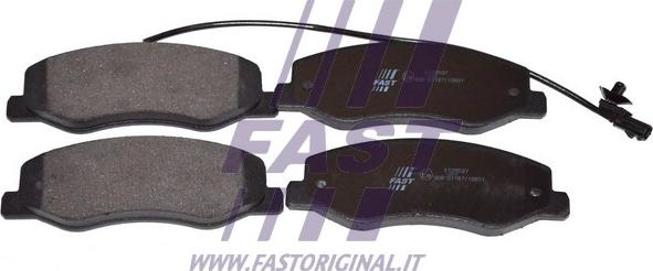 Fast FT29537 - Brake Pad Set, disc brake autospares.lv