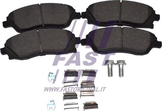 Fast FT29525 - Brake Pad Set, disc brake autospares.lv