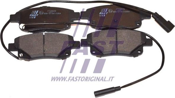 Fast FT29523 - Brake Pad Set, disc brake autospares.lv