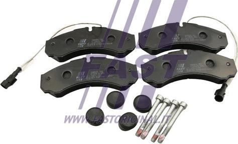 Fast FT29573 - Brake Pad Set, disc brake autospares.lv