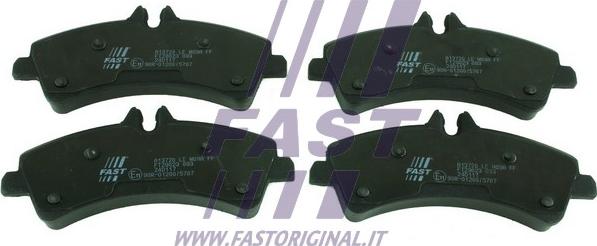 Fast FT29023 - Brake Pad Set, disc brake autospares.lv