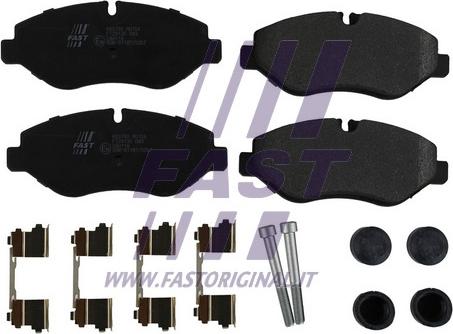 Fast FT29135 - Brake Pad Set, disc brake autospares.lv