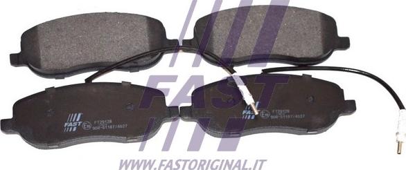 Fast FT29128 - Brake Pad Set, disc brake autospares.lv