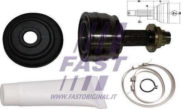Fast FT25004K - Joint Kit, drive shaft autospares.lv